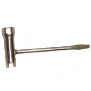 Ключ комбінований Husqvarna 13 мм/19 мм, 140 мм + плоска викрутка (5142075-01)