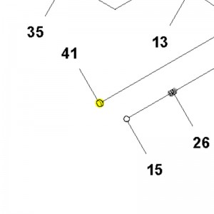 Заглушка Husqvarna 345FR, 545FX, 545FR, 545F (5035743-01)