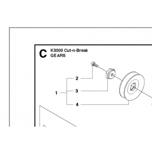 Шкив в комплекте Husqvarna (5054029-03) Шкив в комплекте Husqvarna (5054029-03)