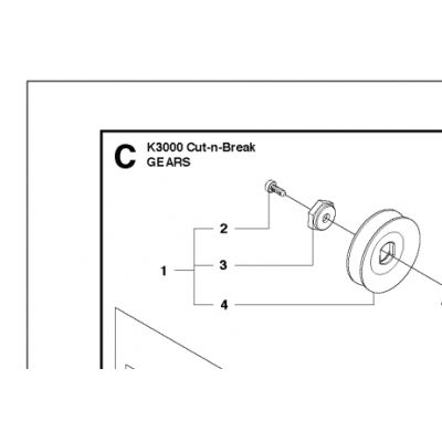 Шків у комплекті Husqvarna (5054029-03)