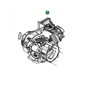 Двигун бензиновий Husqvarna HH459 для генератора G8500P (5294486-01)