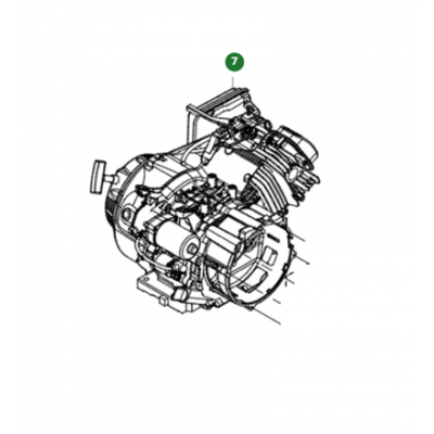 Двигун бензиновий Husqvarna HH459 для генератора G8500P (5294486-01)