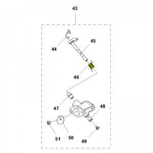 Пружина Husqvarna 345FR, 545FX, 545FR, 545RX (5449718-01)