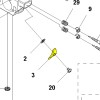 Важіль Husqvarna 345FR, 545FX, 545RX, 545F (5754637-01)