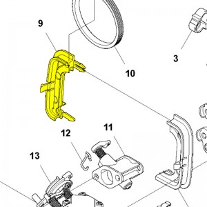Вставка Husqvarna 345FR, 545FX, 545FR, 545RX (5761237-01)