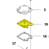 Мембрана дозуюча Husqvarna 345FR, 545FX, 545FR, 545RX (5766845-01)