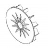Крыльчатка Husqvarna (5856253-01) Крыльчатка Husqvarna (5856253-01)