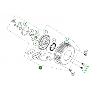 Стартер в сборе Husqvarna (5884981-01)
