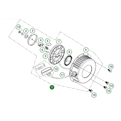 Стартер в сборе Husqvarna (5884981-01)