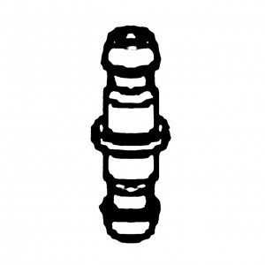 Штуцер паливних шлангів Husqvarna 525Rx Mark II (5888504-01)