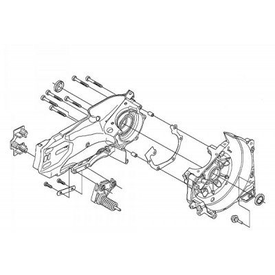 Картер в к-те Husqvarna K 770 (5932825-02)