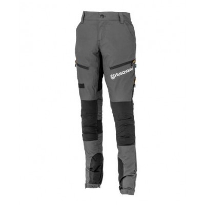 Женские брюки Husqvarna Xplorer, садовые, серые, S-46/48 (5471438-46)