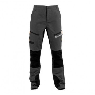Мужские брюки Husqvarna Xplorer, садовые, серые, L-54/56 (5471439-54)