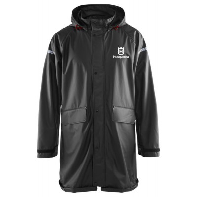 Куртка від дощу Husqvarna Service Black High Viz, розмір XXL-58 (5951051-06)