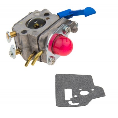 Карбюратор Zama W40A + прокладка для мотокоси Husqvarna 128R, 128C, 128L, 128LD, Jonsered BC 2128, CC 2128 (5450818-48)