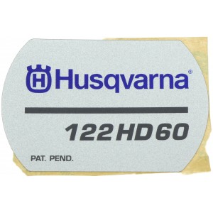 Наклейка Husqvarna (5761208-02)