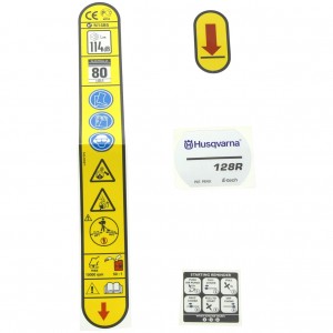 KIT-Наклейка Husqvarna (5451808-82)