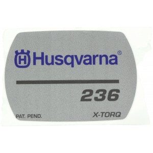 Наклейка Husqvarna (5757297-01)