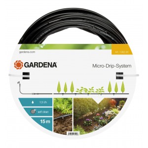 Шланг-дощувач Gardena Micro-Drip-System 15 м, 1.5 л/год (01362-20)