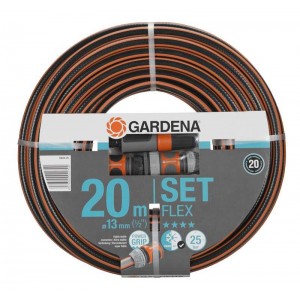 Шланг з комплектом для поливу Gardena Flex 13 мм (1/2 ), 20 м, Set (18034-20)