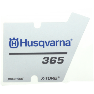 Наклейка для бензопили Husqvarna 365 X-Torq (5372302-14)