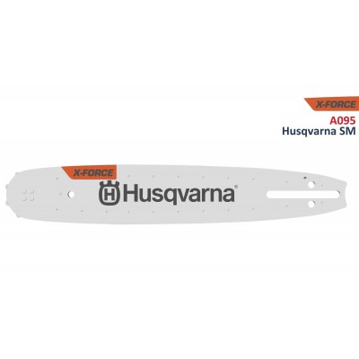 Пильна шина Husqvarna X-Force 16/40 см, 3/8 mini, 1.3 мм, SM, SN, 56DL (5822076-56)