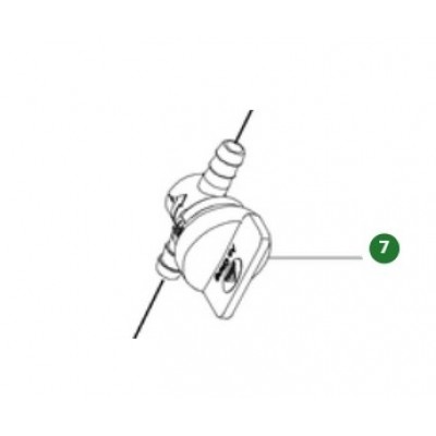 Кран топливный для двигателей Husqvarna HV 586AE, HV 635AE, HV 708AE (5474666-01) замена арт. 5311477-21