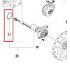 Уплотнительное кольцо 47,22х3,53 двигателя робота Husqvarna Automower® (5804439-02)