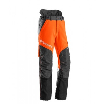 Брюки Husqvarna Technical 20A, оранжево-черные, XXL-62/64 (5295164-62)