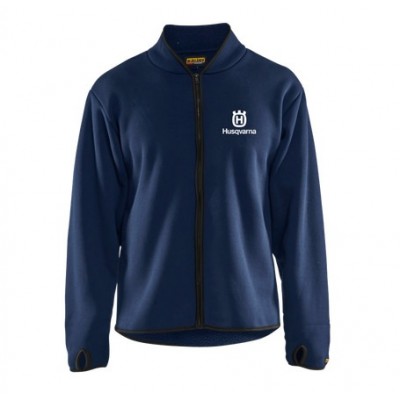 Кофта с начесом Husqvarna Pile Jacket, темно-синяя, XL-54/56 (5951017-04)