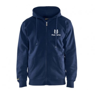 Толстовка (Худи) с капюшоном Husqvarna темно-синий, XXL-58 (5951030-06)