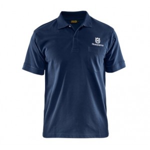 Футболка поло мужская Husqvarna, темно-синяя, L-52 (5951033-04) Футболка поло мужская Husqvarna, темно-синяя, L-52 (5951033-04)