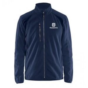 Куртка флисовая Husqvarna Fleece Jacket, темно-сине-черная, L-52 (5951056-04) Куртка флисовая Husqvarna Fleece Jacket, темно-сине-черная, L-52 (5951056-04)