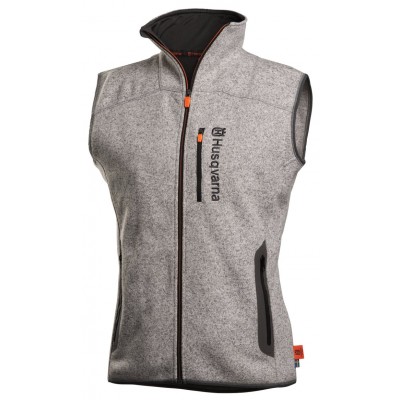 Жилетка жіноча Husqvarna Xplorer флісова, сіра, S-46/48 (5932543-46)