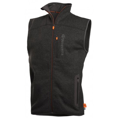 Жилетка чоловіча Husqvarna Xplorer флісова, чорна, S-46/48 (5932544-46)