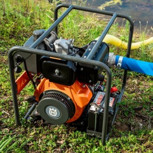 Мотопомпа дизельна Husqvarna W80DE, 80 мм, 8 кВт, електростартер + АКБ (9708393-01)