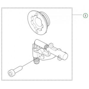 Маслонасос в комплекте для бензопилы Husqvarna 445S, 450S (5470511-01) Маслонасос в комплекте для бензопилы Husqvarna 445S, 450S (5470511-01)