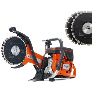 Бензиновий різчик Husqvarna K 760 Cut-n-Break II, 3.7 кВт, 400 мм + 2 диска EL35 CNB 9"/230 мм (9671957-01)