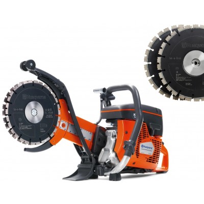 Бензиновий різчик Husqvarna K 760 Cut-n-Break II, 3.7 кВт, 400 мм + 2 диска EL35 CNB 9"/230 мм (9671957-01)