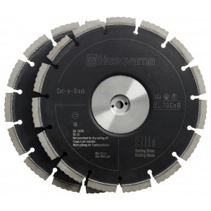 Алмазний диск 230 мм (Cut-n-Break) Husqvarna EL 70 CnB, 2 шт (5978083-01)