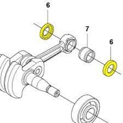 Шайба Husqvarna T435, 143R II, 541RS, 236R, 540XP III (5137524-01)