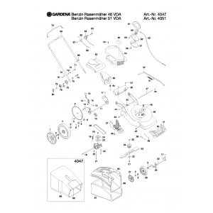Напрямная ременя Gardena (62554-49.344.01)