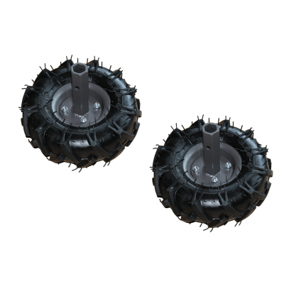 Колеса резиновые 3,5-4,0 пара для культиватора Husqvarna TF 230 (5882669-01)