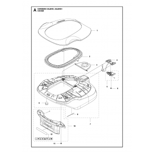 Кабель в зборі зарядна пластина проводка Gardena