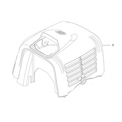 Крышка цилиндра Husqvarna 541EA, 541RS, 531RS (5905786-01)