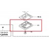 Кришка Husqvarna 353, Jonsered CS 2153 (5371768-01)