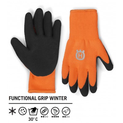 Перчатки Husqvarna Functional Grip Winter 8/M (5298804-08)