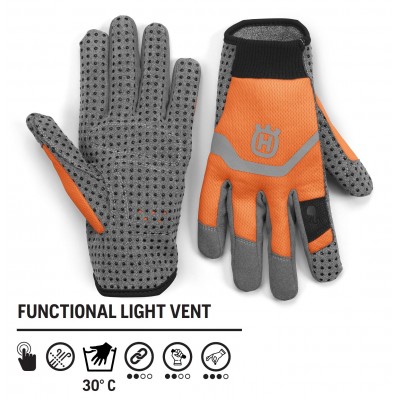 Перчатки Husqvarna Functional Light Vent 8/M (5298801-08)