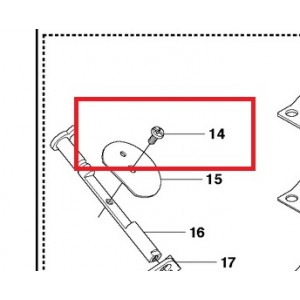 Гвинт Husqvarna 353, 576XP, Jonsered CS 2153 (5035236-01)