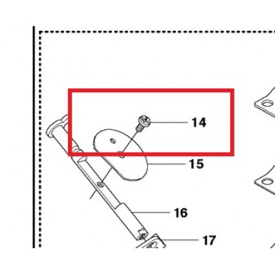 Гвинт Husqvarna 353, 576XP, Jonsered CS 2153 (5035236-01)
